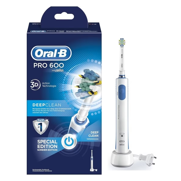 اورال بی مسواک برقی DEEP CLEAN PRO 600