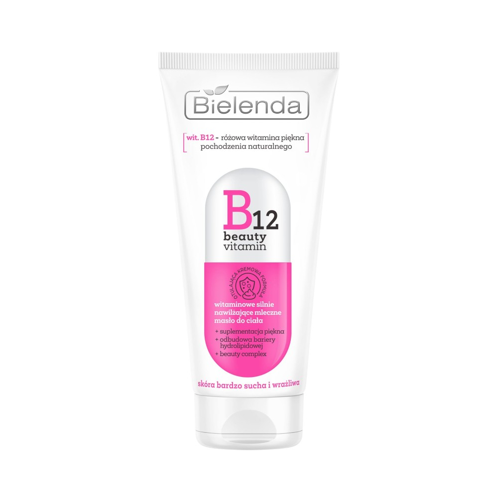 بیلندا کره بدن با مرطوب کنندگی قوی ویتامین B12 200ml