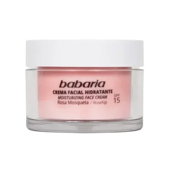 باباریا کرم آبرسان روز مدل Rosa mosgueta SPF15