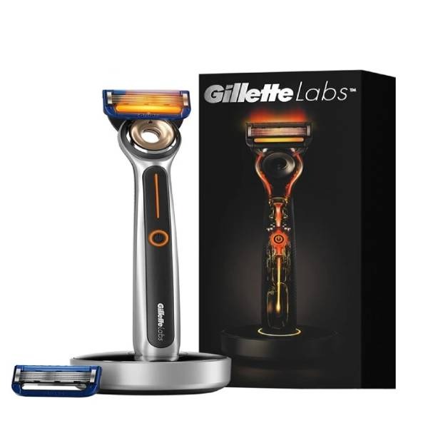 ژیلت لبر تیغ اصلاح حرارتی HEATED RAZOR همراه با پایه شارژی و دو سری یدک